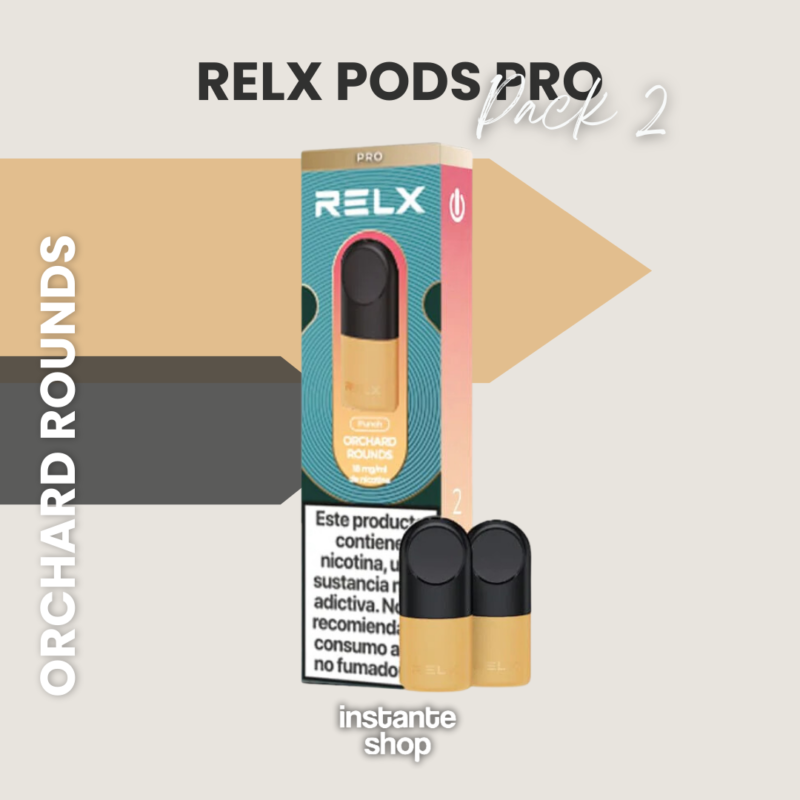 Cápsulas Orchard Rounds Relx