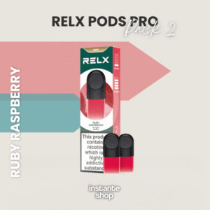 Cápsulas Ruby Raspberry Relx