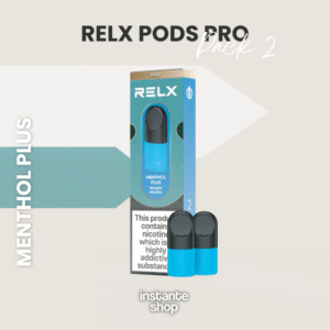 Cápsulas Menthol Plus 18mg – Relx (Pack 2)