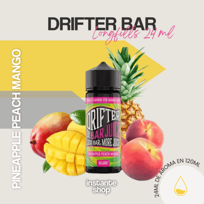 LongFills Drifter Bar Pineapple Peach Mango 24ml