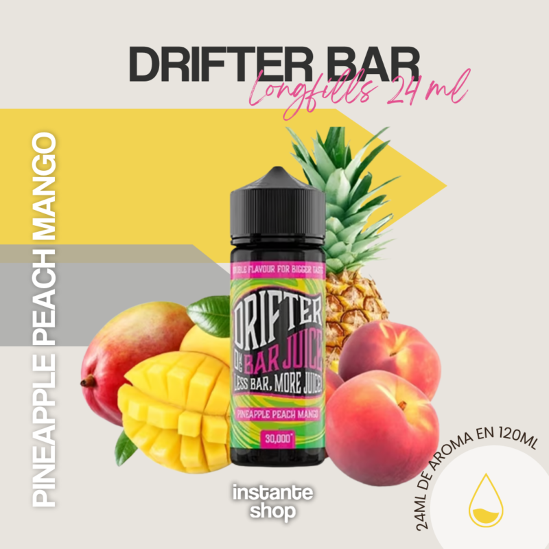 Longfills Drifter Bar Pineapple Peach Mango 24Ml