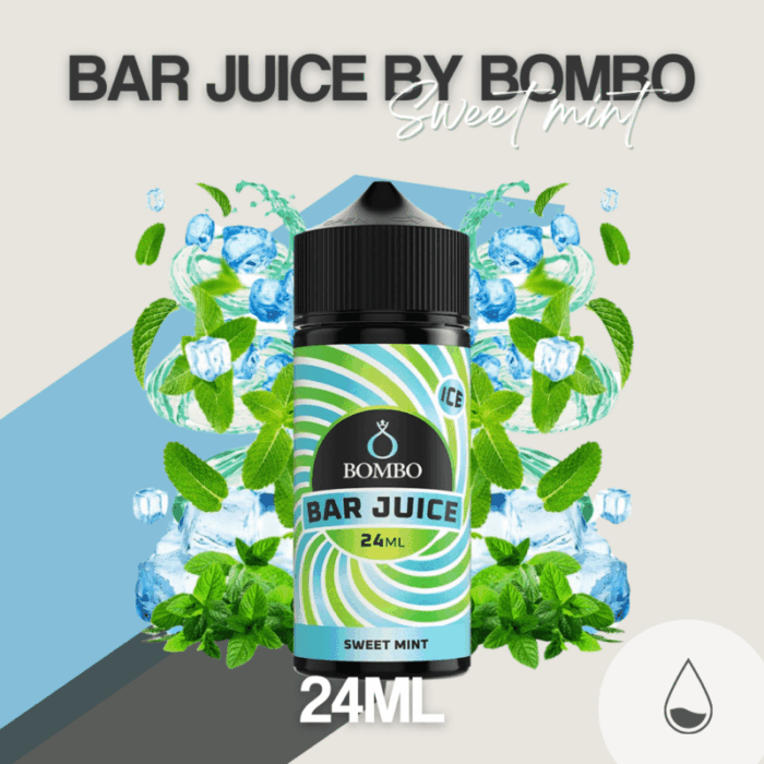 LONGFILLS Sweet Mint Ice 24ml By Bombo Bar Juice