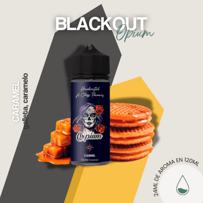 Aroma Opium Caramel 24ml - Blackout longfill