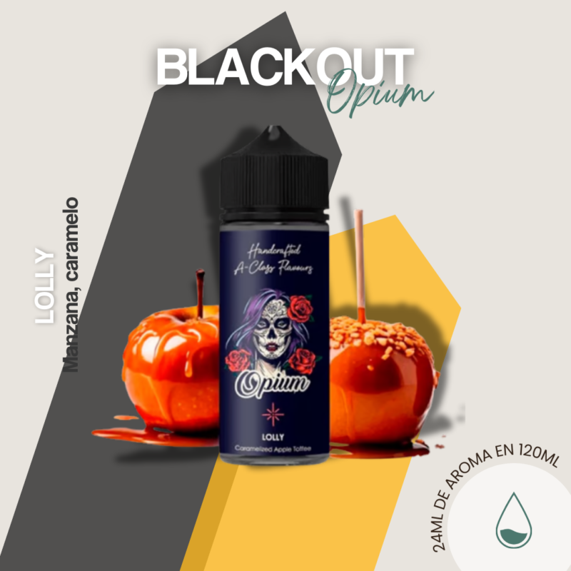 Aroma Opium Lolly 24Ml - Blackout Longfill 1 Aroma Opium Lolly 24Ml - Blackout Longfill