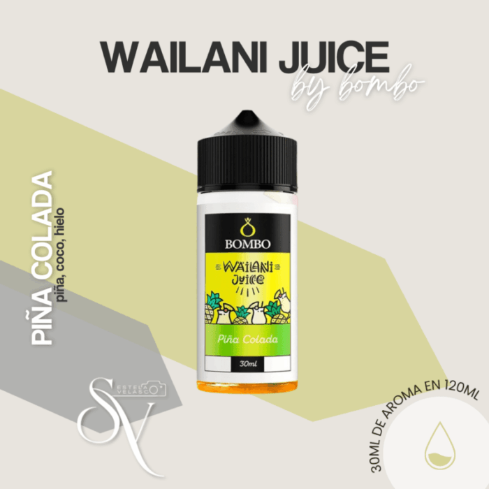 Aroma piña colada - wailani bombo - longfill