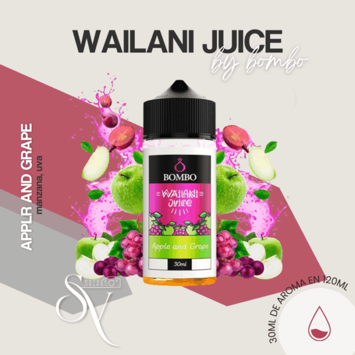 Aroma Apple and Grape - wailani bombo - longfill