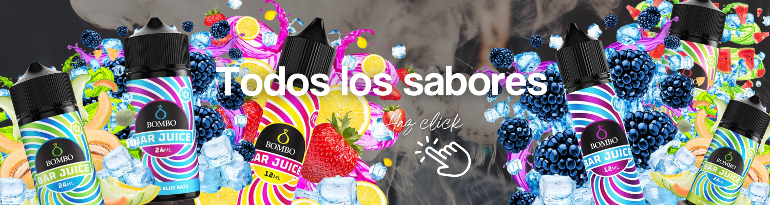 Banner Todos Los Sabores De Bar Juice Aromas