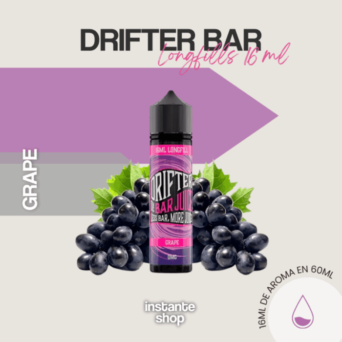 LongFills Drifter Bar Grape 16ml