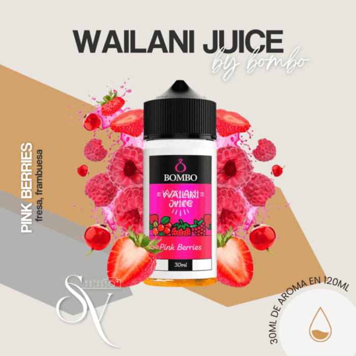 Aroma Pink berries - wailani bombo - longfill