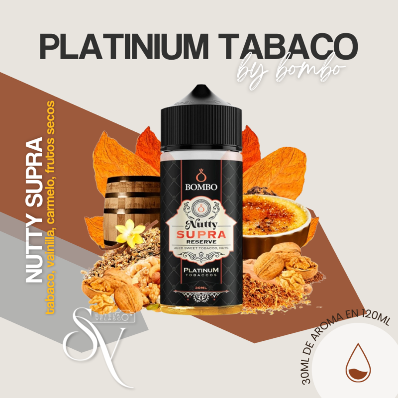 Aroma Nutty Supra By Bombo - Longfill