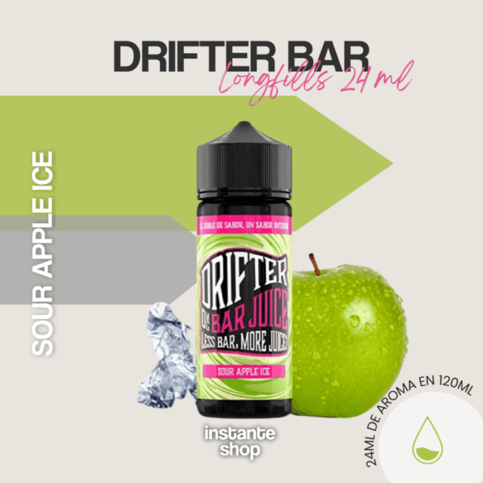 LongFills Drifter Bar Sour Apple Ice 24ml