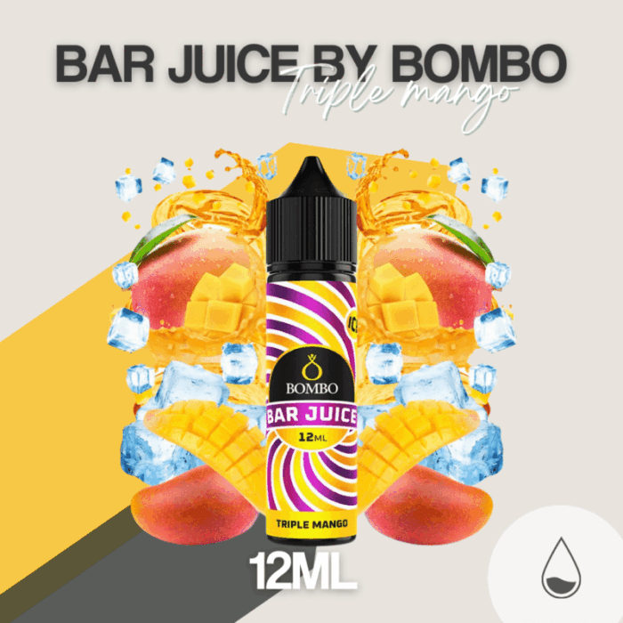 LongFill triple Mango Ice 12ml - Bombo Bar Juice