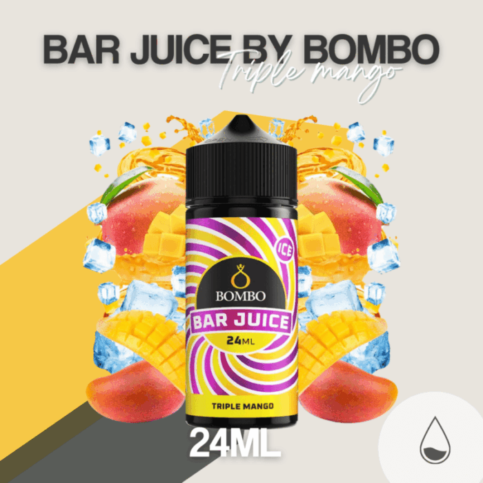 LongFill triple Mango Ice 24ml - Bombo Bar Juice