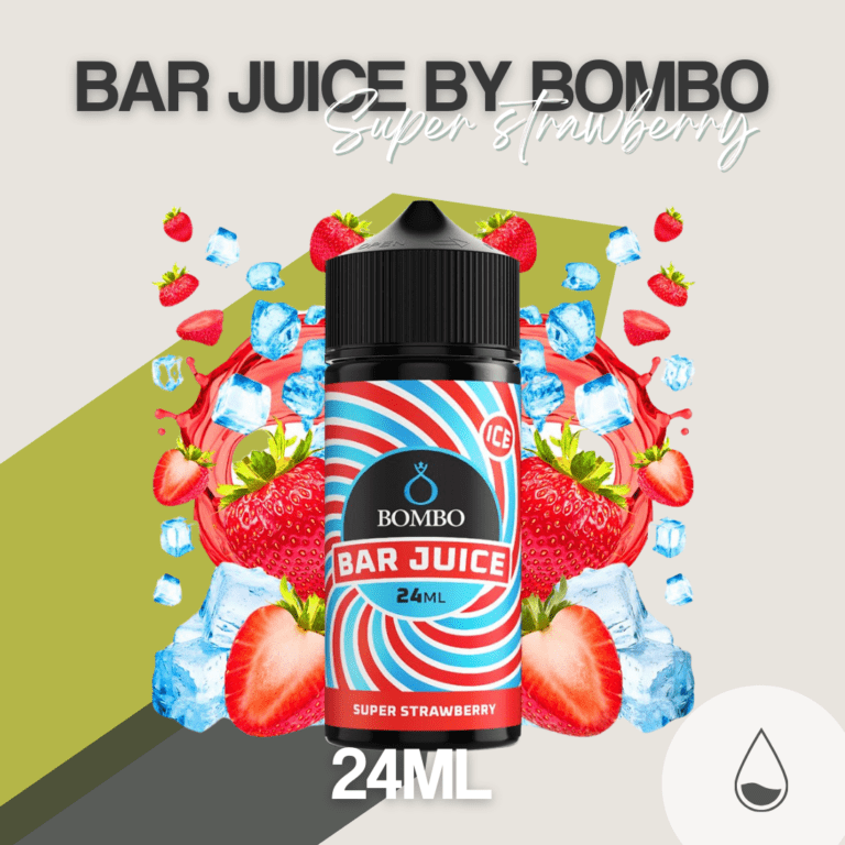 LongFill Super Strawberry Ice 24ml - Bombo Bar Juice