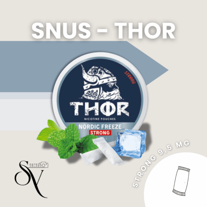 Honey Melon Heaven Strong 9,5mg - Thor Snus