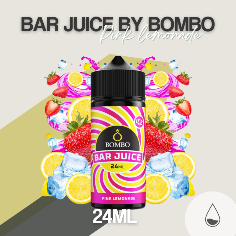 Longfills Pink Lemonade Ice 24Ml - By Bombo Bar Juice