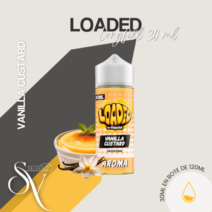 LongFills Loaded Vanilla Custard 30ml