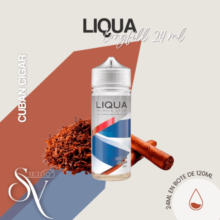 LongFills Liqua Cuban Cigar 24ml