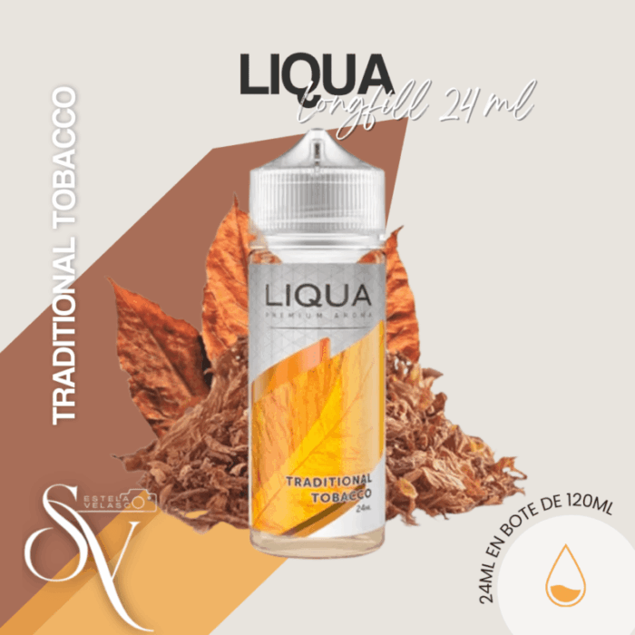LongFills Liqua Traditional tobacco 24ml