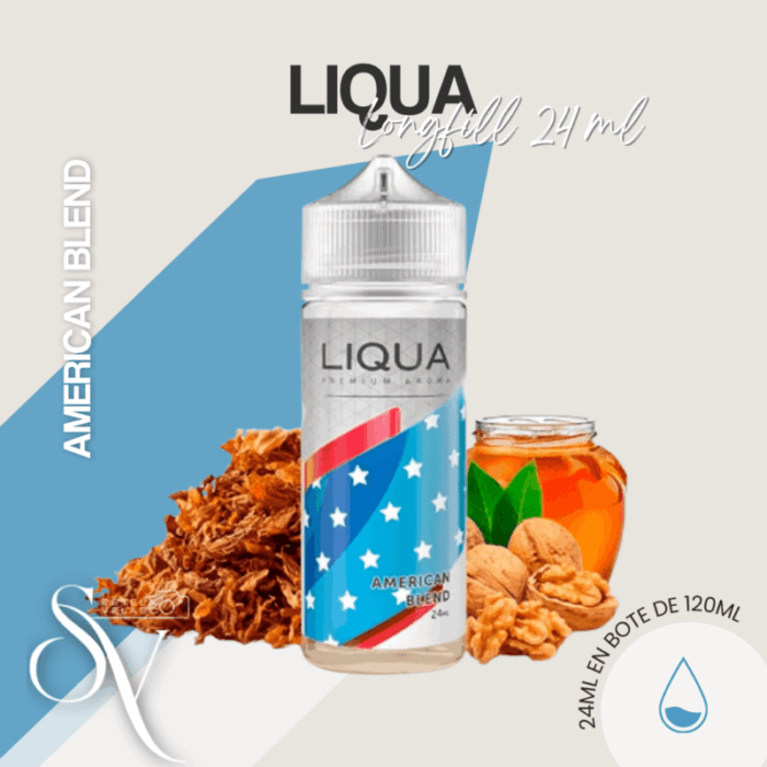 LongFills Liqua American Blend 24ml