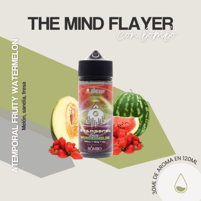 Aroma Atemporal Fruity Watermelon 30/120ml - The Mind Flayer