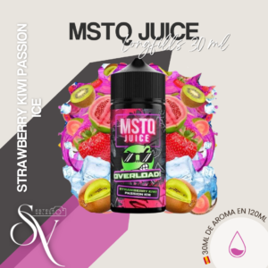 LongFills MSTQ Strawberry Kiwi Passion Ice 30ml