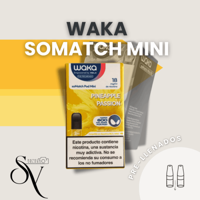 Cápsulas Waka soMatch mini Pineapple Passion