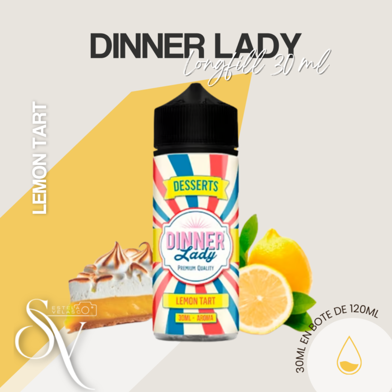 Longfills Dinner Lady Lemon Tart 30Ml