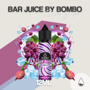 Aroma LONGFILLS Super Grape Ice 12ml By Bombo Bar Juice