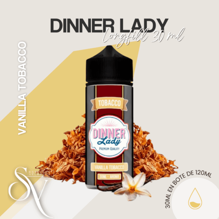 LongFills Dinner Lady Vanilla Tobacco 30ml