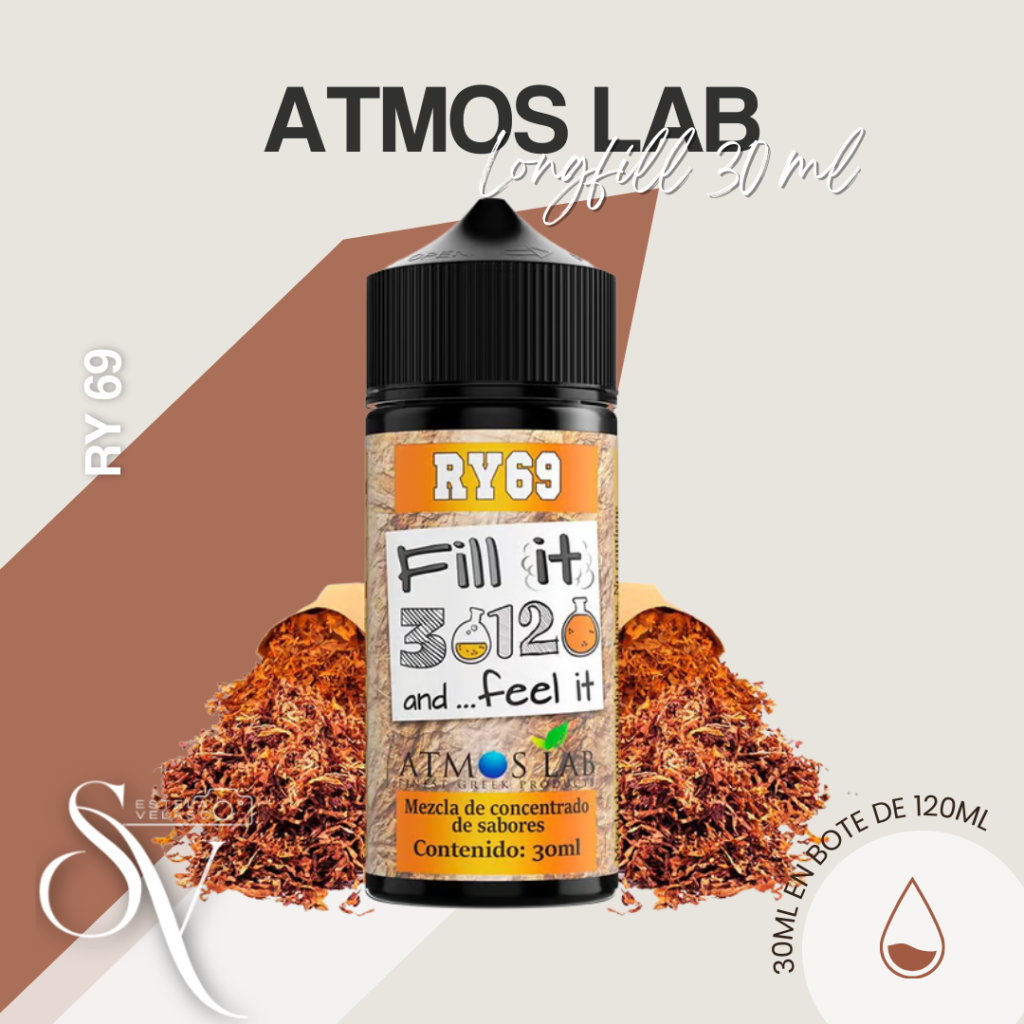 Longfills Atmos Lab Ry69 30Ml