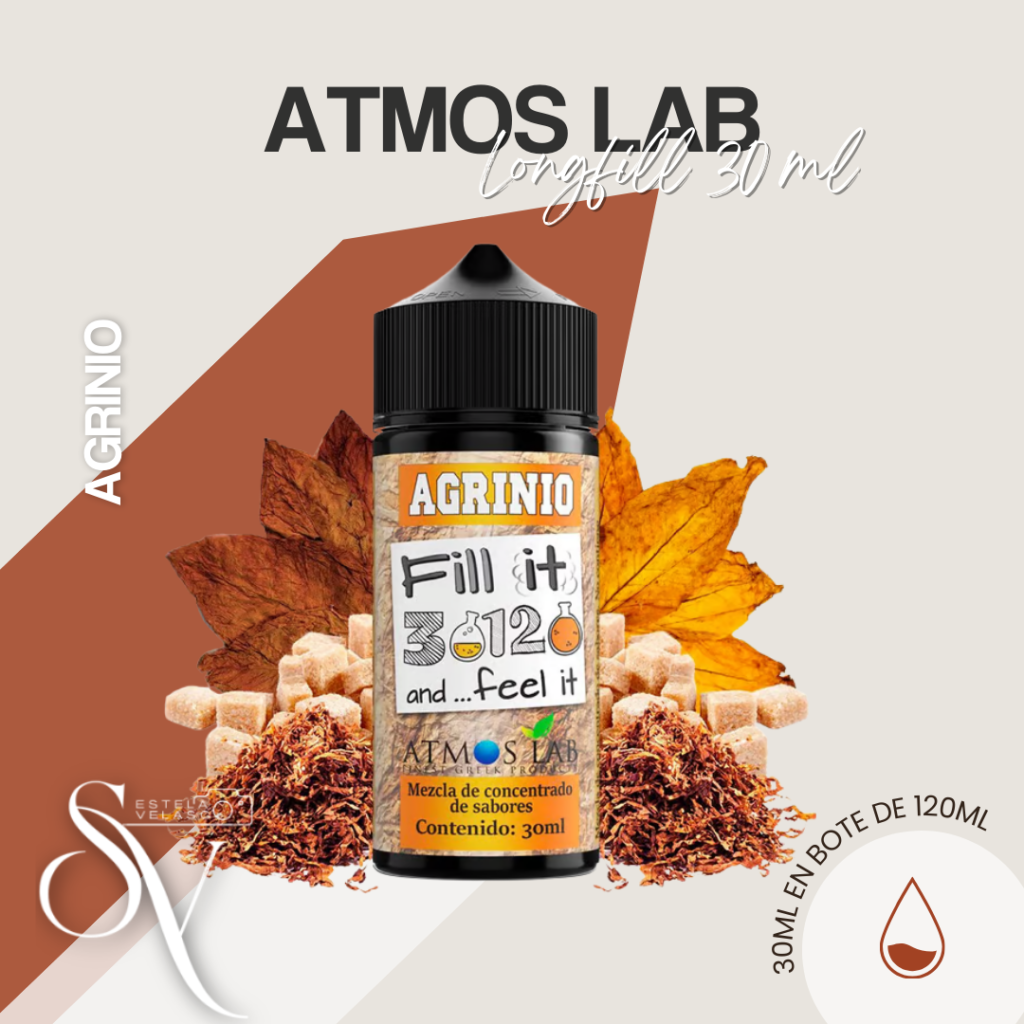 Longfills Atmos Lab Agrinio 30Ml