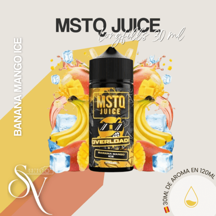 LongFills MSTQ Banana Mango Ice 30ml