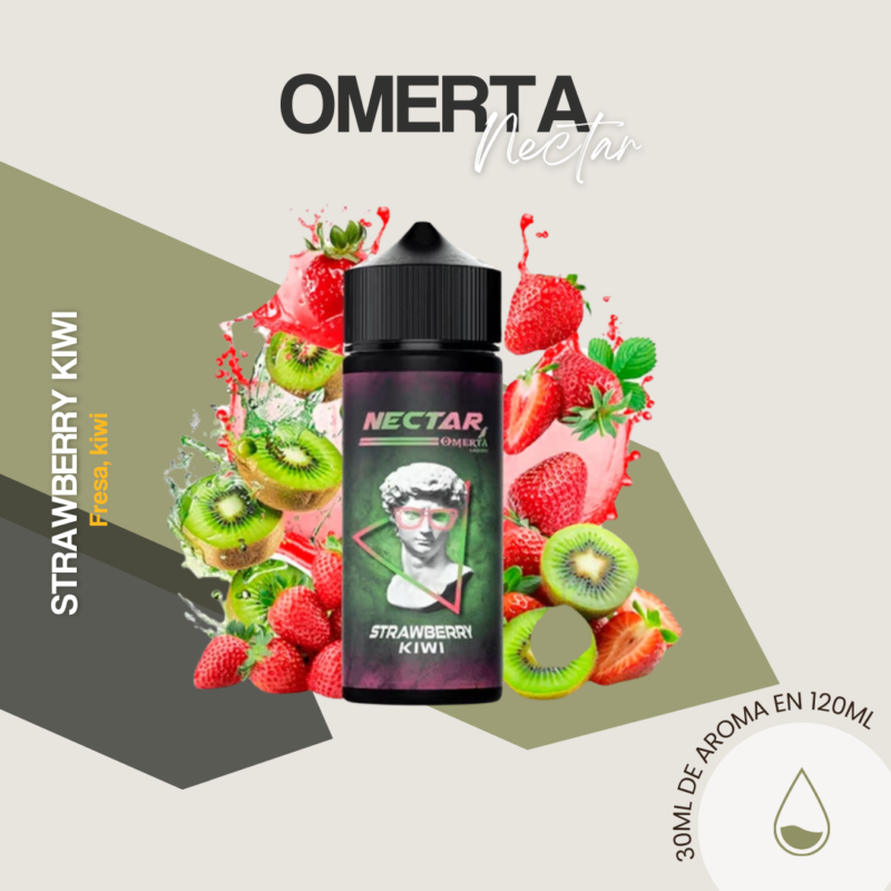 Aroma Strawberry Kiwi 30Ml - Omerta Longfill