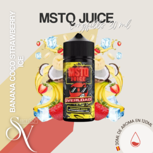 LongFills MSTQ Banana Coco Strawberry Ice 30ml