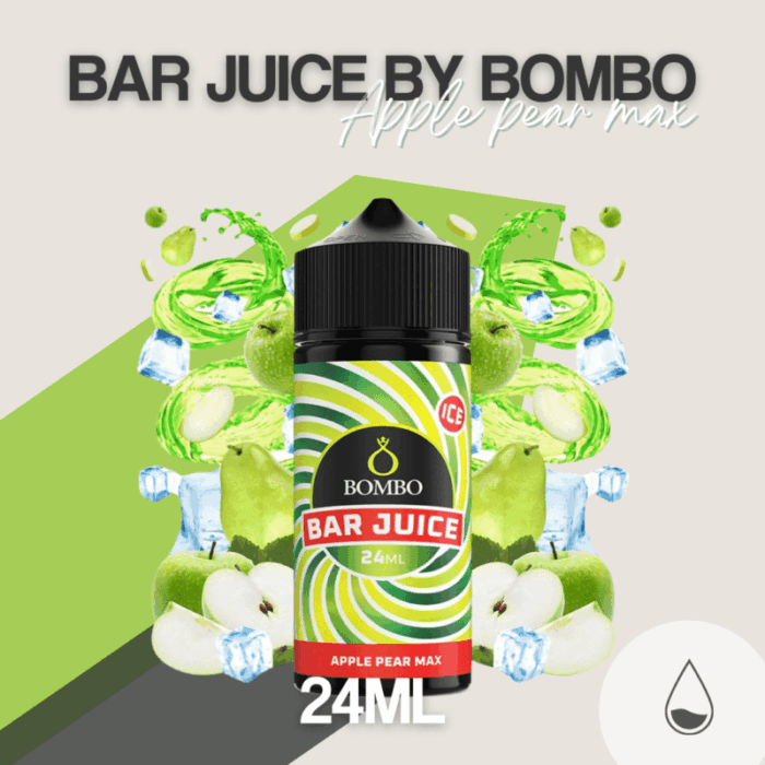 LONGFILLS Apple Pear Max Ice 24ml By Bombo Bar Juice