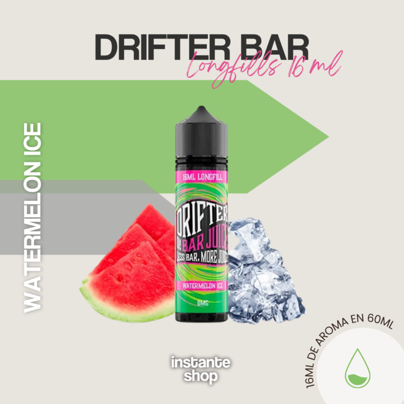 Longfills Drifter Bar Watermelon Ice 16Ml