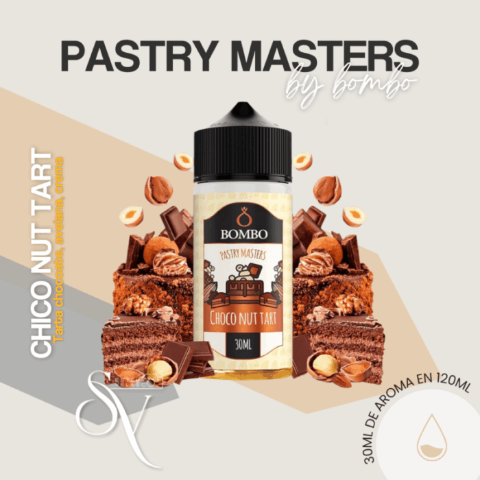 Aroma Choco nut tart by bombo - Longfill