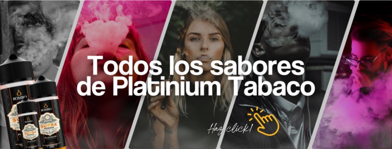Todos Los Sabores Longfill Platinum Tabaco