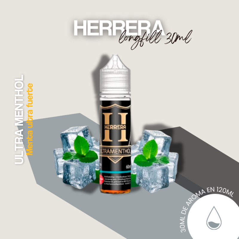 Aroma Ultra Menthol Herrera Longfill 30Ml