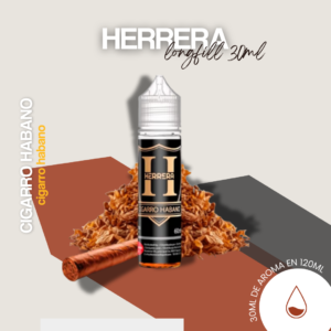 Aroma cigarro habano Herrera longfill 30ml