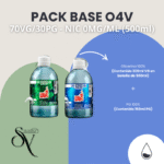 Pack Base - 70VG/30PG - Nic 0mg (500ml) O4V