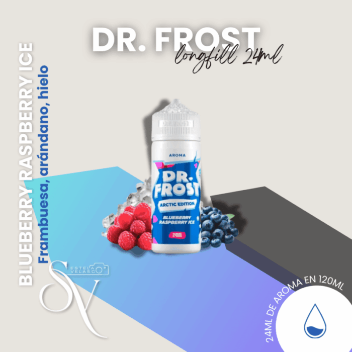 Aroma Blueberry Raspberry ice 24ml Dr. Frost longfill