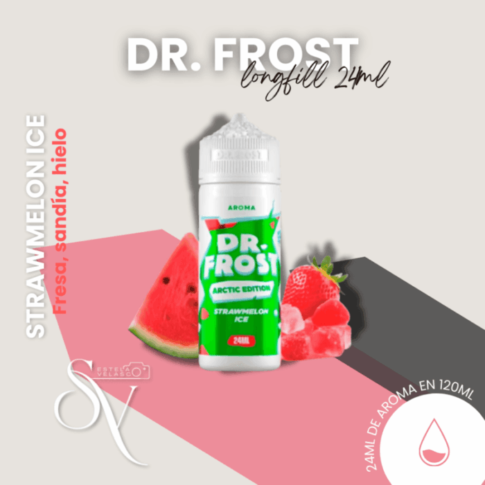 Aroma Strawmelon Ice 24ml Dr. Frost longfill