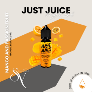 Aroma Mango and passion fruit 20ml Just Juice longfill