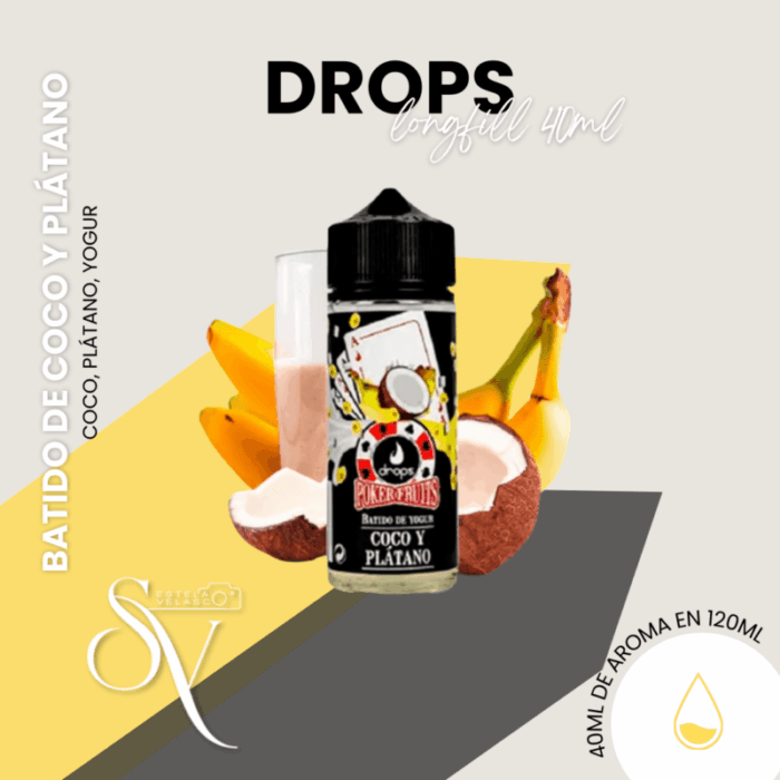 Aroma Poker fruits Drops 40ml Longfill