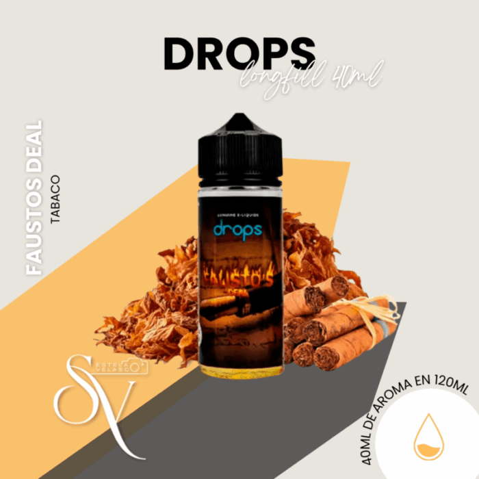 Aroma Faustos Deal Drops 40ml Longfill