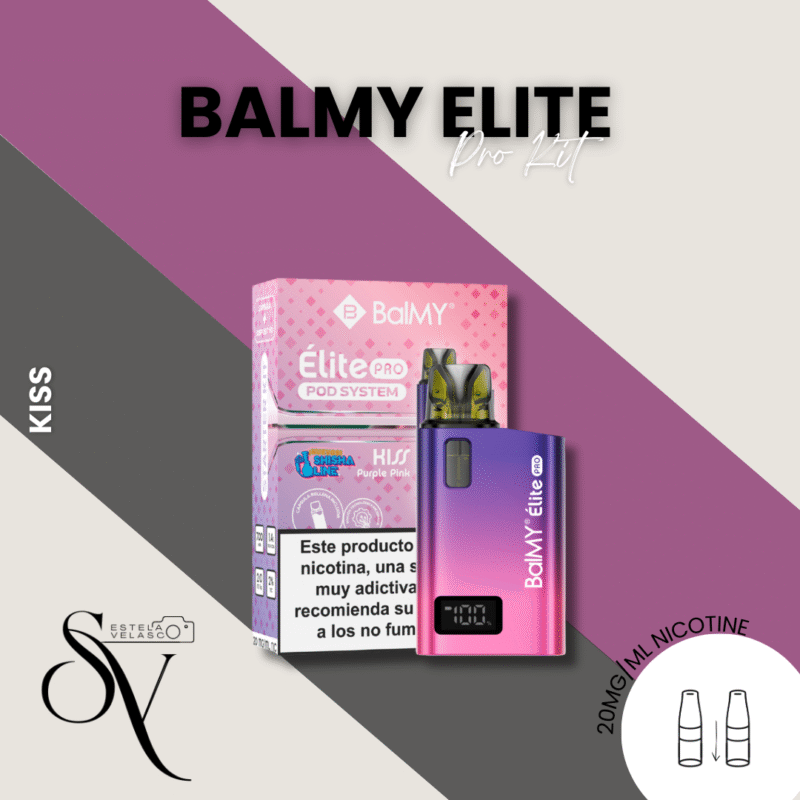 Balmy Elite Pro Kit Kiss (Batería + Cápsula)