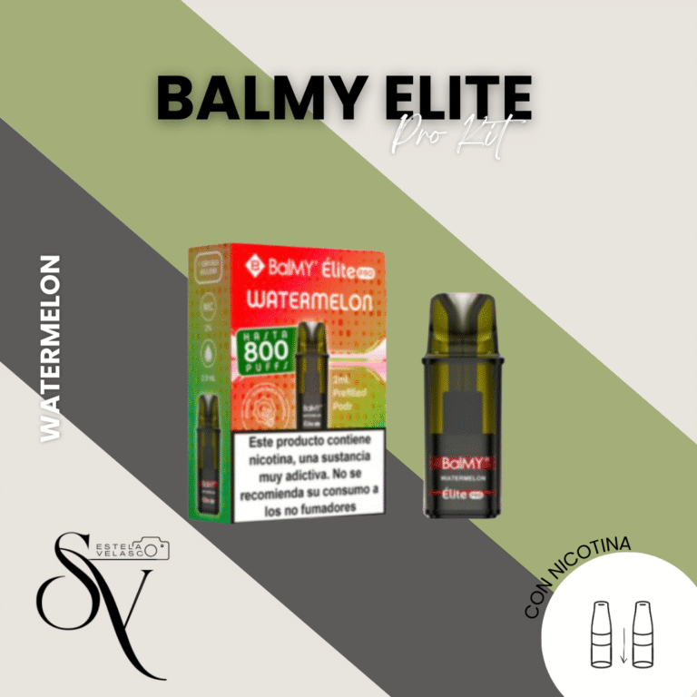 Cápsula Balmy Elite Pro Watermelon