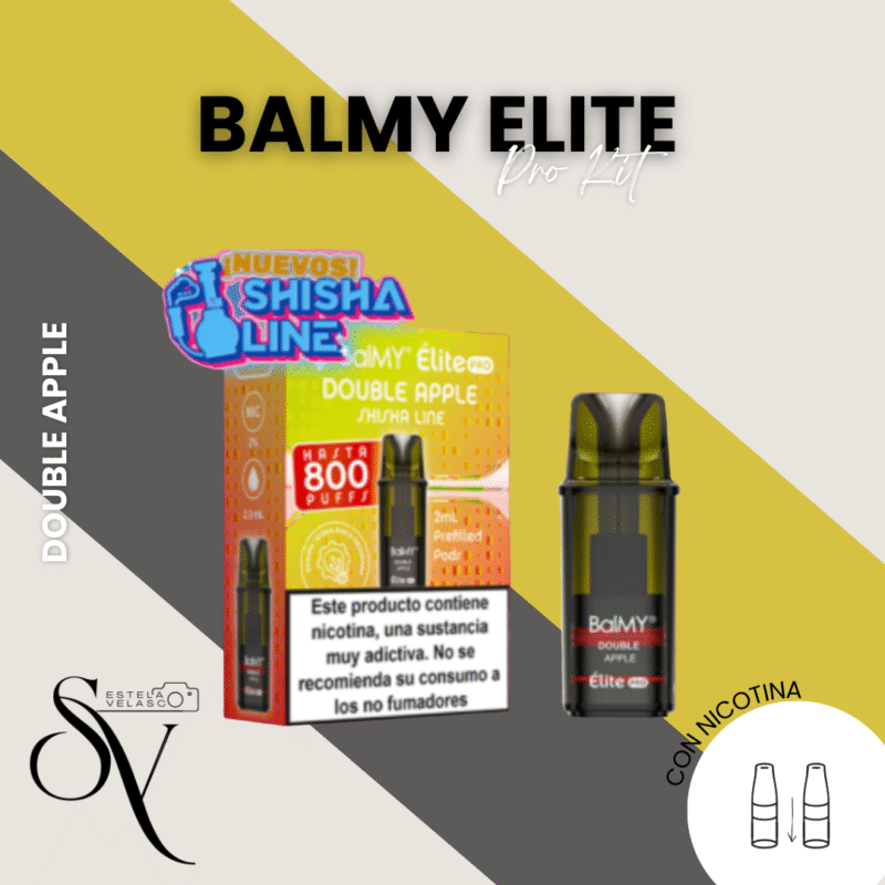 Cápsula Balmy Elite Pro Double Apple